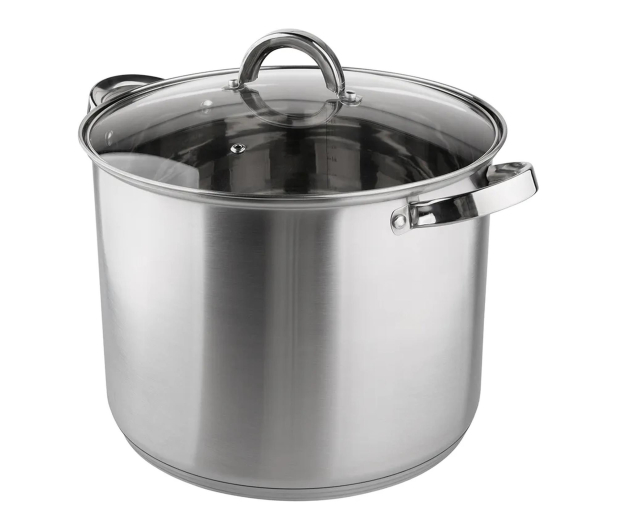 Altom Fabio garnek wysoki nierdz. 28cm 12,5l z pokrywą szklaną - 1580520 - zdjęcie